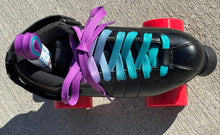 Load image into Gallery viewer, Derby Laces STYLE - OMBRE Purple/Teal