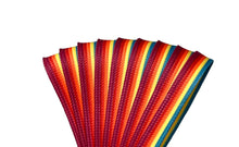 Load image into Gallery viewer, Derby Laces STYLE - Rainforest Sunset Stripe
