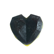 Load image into Gallery viewer, LIMITED EDITION Keaskates Geo Heart Wax - Black and Yellow