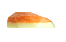 Load image into Gallery viewer, LIMITED EDITION Keaskates Geo Heart Wax HYBRID - Orange and Cream