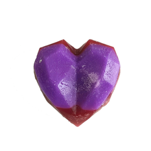 Load image into Gallery viewer, LIMITED EDITION Keaskates Geo Heart Wax - Purple and Wineberry