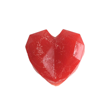 Load image into Gallery viewer, LIMITED EDITION Keaskates Geo Heart Wax - Red and Baby Pink