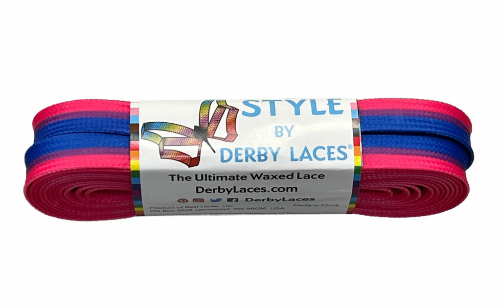 Derby Laces STYLE - Bi Stripe