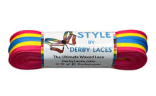 Load image into Gallery viewer, Derby Laces STYLE - Pan Stripe
