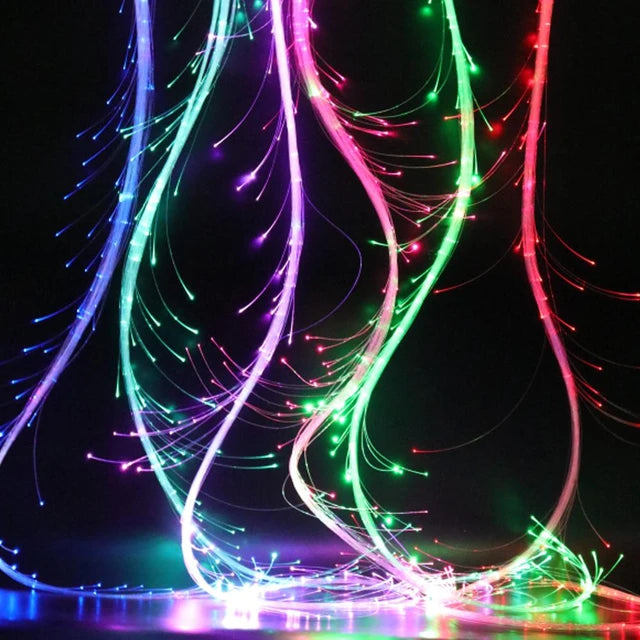 LED Fiber Optic Light Whip