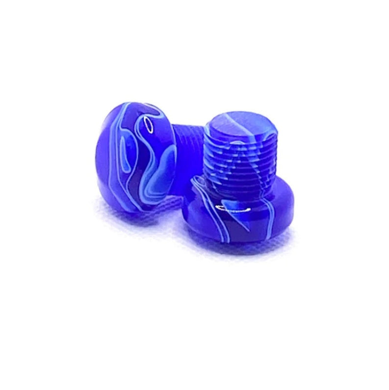 Jam Plug / Toe Plug - Blue Swirl