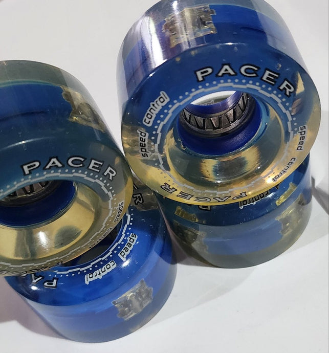 RDS Pacer LED Light up wheels in blue