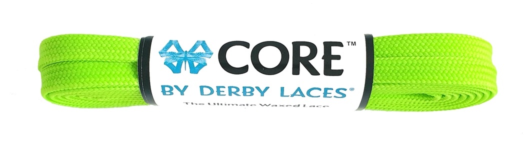 Derby Laces CORE Lime Green