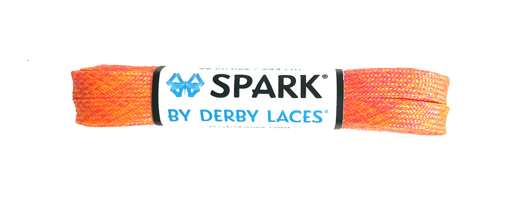 Derby Laces SPARK Orange Creamsicle