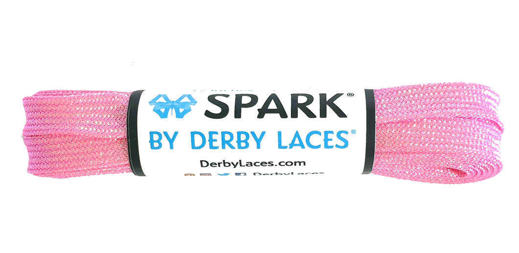 Derby Laces SPARK Pink Cotton Candy