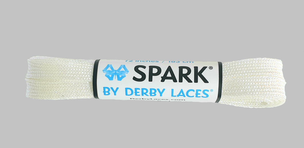 Derby Laces SPARK White