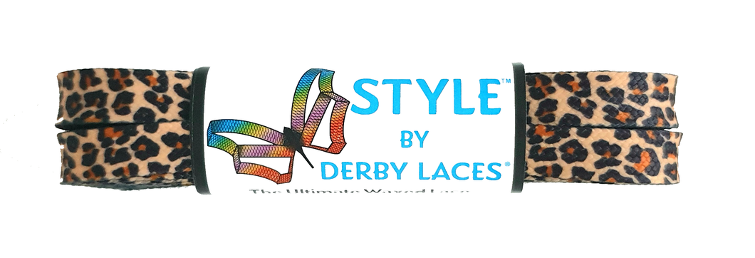 Derby Laces STYLE Leopard