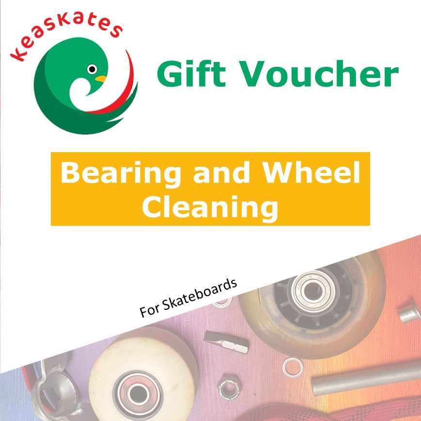 Keaskates Bearing and Wheel Cleaning Gift Voucher - Skateboards