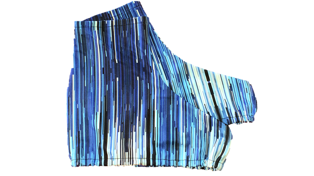 Boot Covers - Blue Stripes