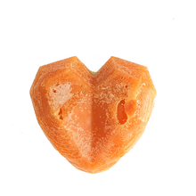 Load image into Gallery viewer, LIMITED EDITION Keaskates Geo Heart Wax HYBRID - Orange and Cream
