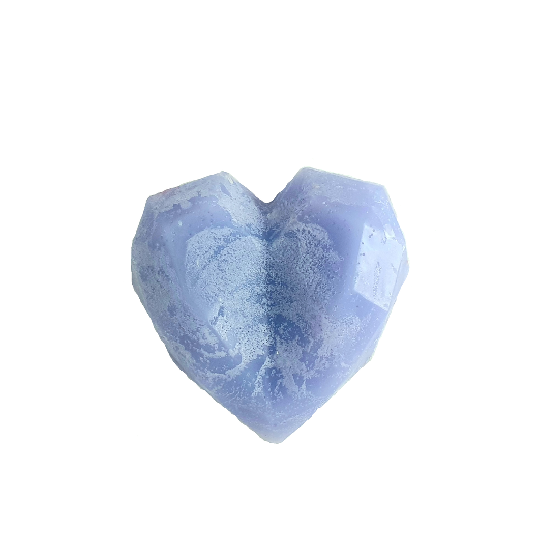 LIMITED EDITION Keaskates Geo Heart Wax - Periwinkle